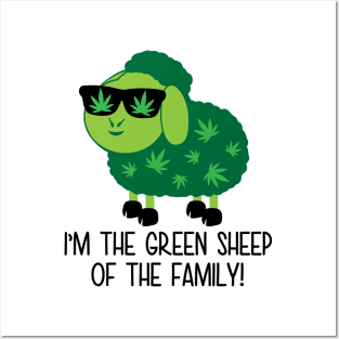 I’m the green sheep of the family Posters and Art